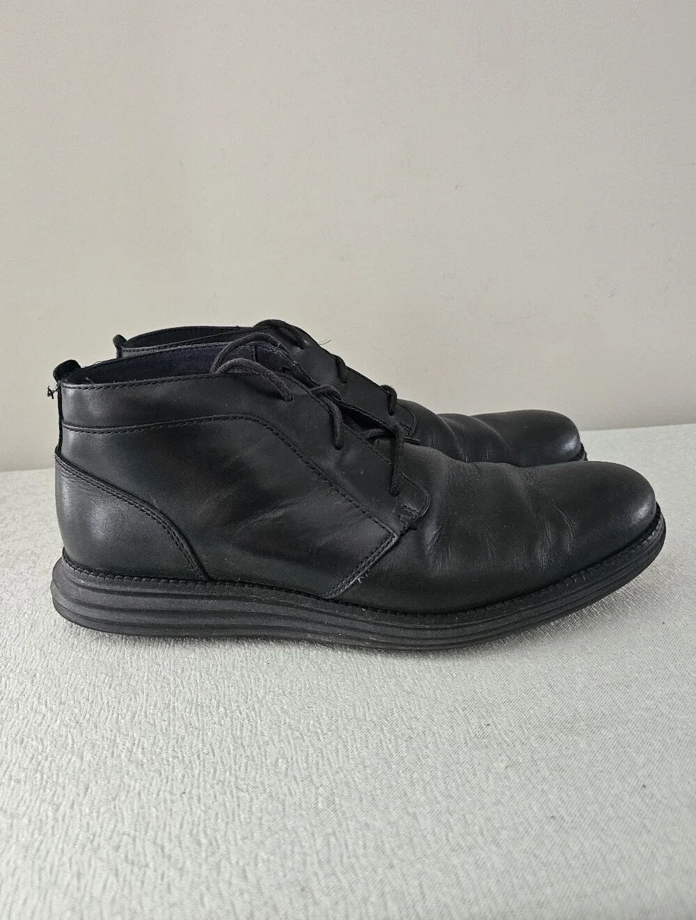 Cole Haan Men's Originalgrand Remastered Bkack Waterproof Chukka Boot